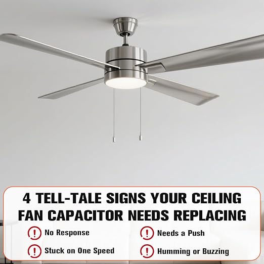 Podoy Ceiling Fan Capacitor CBB61 - Image 6