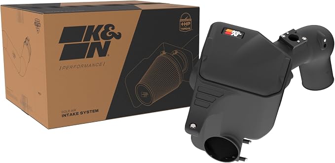 K&N Cold Air Intake System: High-Flow Air Filter, Increase Performance & by KNEngineeringInc