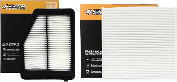 17220-64A-A00 80291-TF3-E01 Air & Cabin Filter Compatible by HYFTJYZ