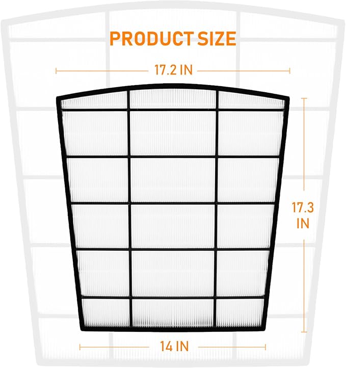HP800 HEPA Replacement Filter Set Compatible - Image 5