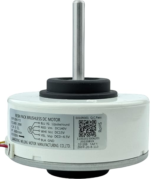 Air Conditioning Motor ZKFP-20-8-113, Brushless DC Motor fit - Image 7