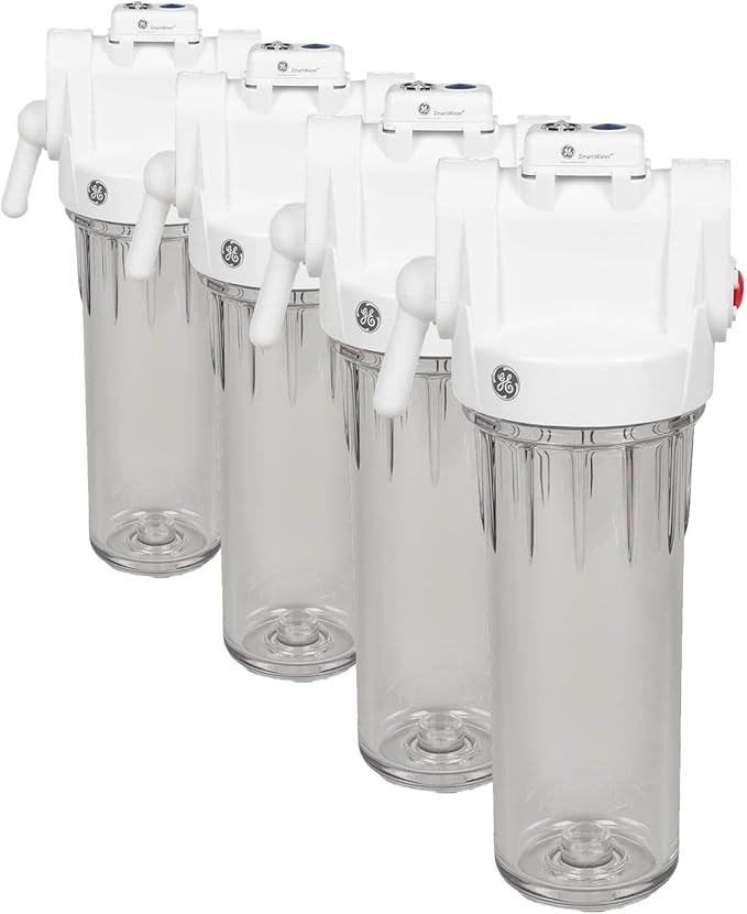 GE Whole House Water Filtration System, Install Kit & Accessories Included by Unknown