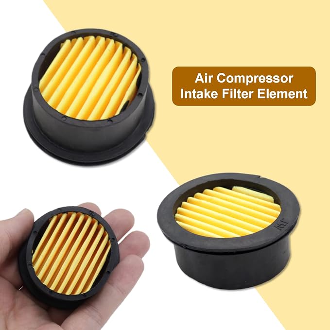 Pack of 6 Air Compressor Silencer Replacement Elements, Air Compressor Intake - Image 4
