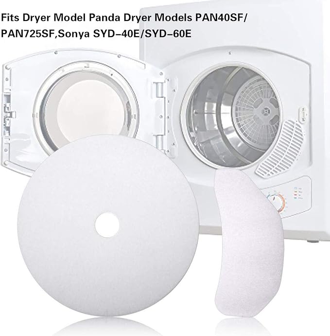 Imncya 25 Pcs Compatible Cloth Dryer Filter Set, Cloth Dryer Replacement - Image 3