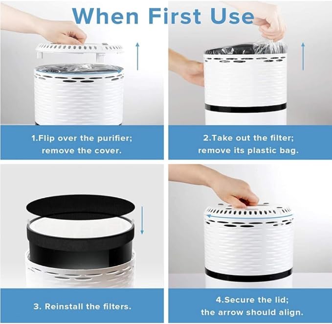 Levoit LV-H132 Air Purifier Genuine Replacement Filter, AHAM VERIFIDE, - Image 7