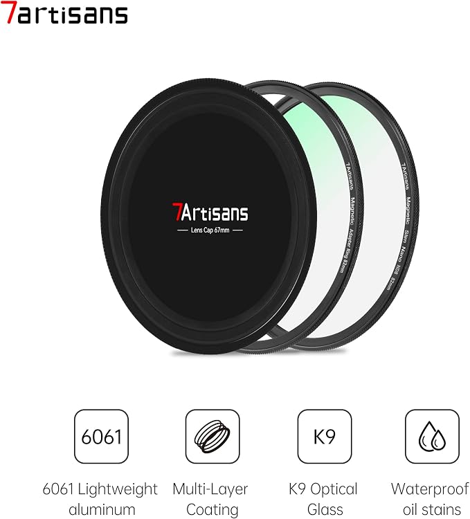 7artisans Nano Magnetic Filter UV Filter ND Light Reduction Filter/CPL - Image 2