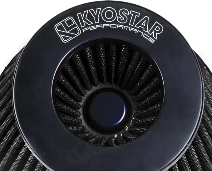 Universal 6" 152mm igh-Flow Air Filter, Reusable Cone Cold Air Intake, High - Image 6