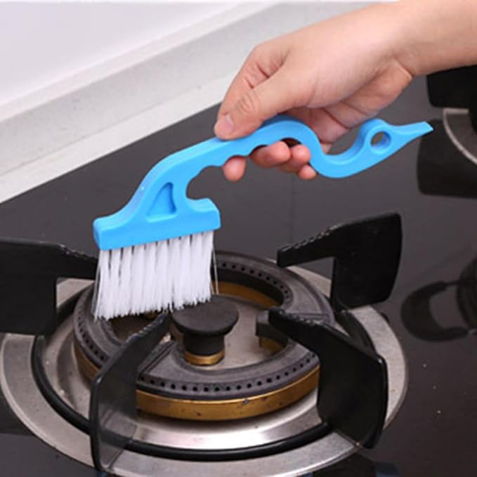 Yardwe 8Pcs Window Slot Cleaning Brush Set, Wet and Dry Groove Scrubber - Image 8