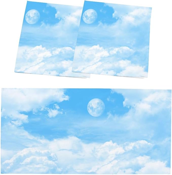 2PCS Fluorescent Light Covers for Classroom Ceiling Lights Magnetic Light Covers - Image 2