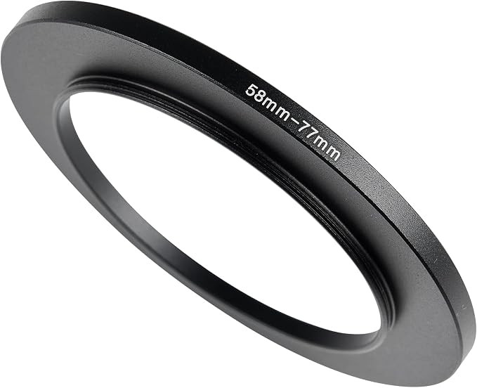 58-77mm Metal Step-Up/Down Ring Adapter Compatible by Unknown