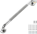 Grab Bars for Shower, 2 Pack 18-Inch Anti Slip Shower Handles for Elderly, Safety Shower Grab Bar, Stainless Steel Handicap Grab Bars for Bathroom (Polished Nickel 1" Diameter)