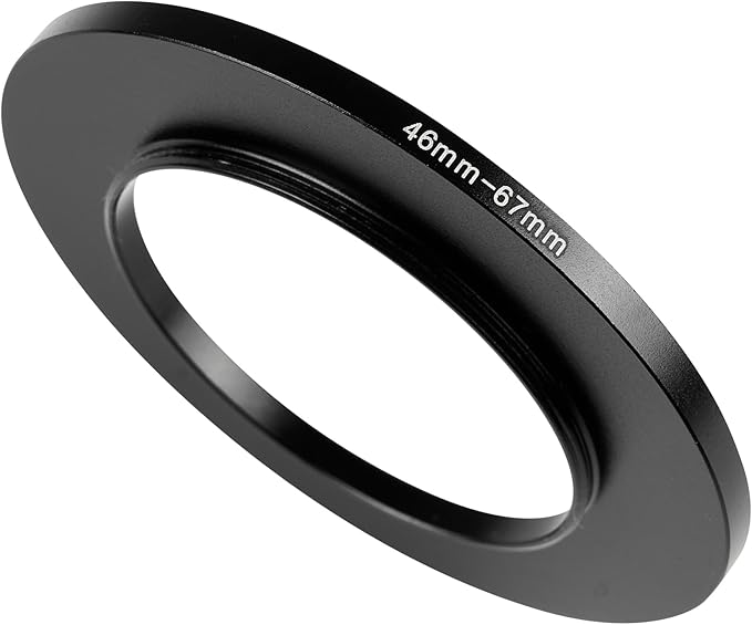 46-67mm Metal Step-Up Ring Adapter Compatible by Unknown