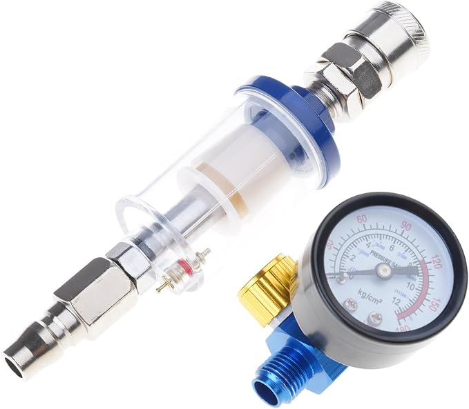 Pneumatics Tool Air Sprayer Paint Oil Water Separator Filter - Image 8