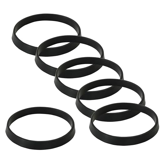 6PCS Kitchen Sink Filter Sealing Ring, Drain Pipe conical Rubber Gasket by Unknown