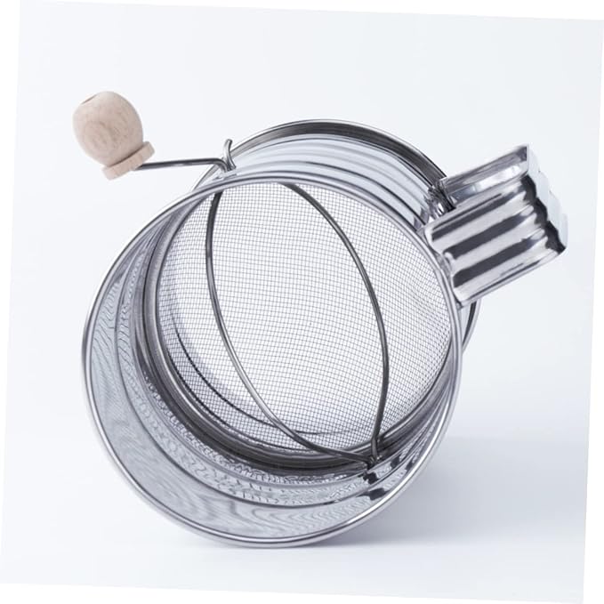 Sifting Strainer Fine Mesh Screen Stainless Steel Powdered Sugar Net - Image 4