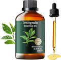 Pure Petitgrain Essential Oil for Bedtime Serenity, Evening Relaxation & Pillow Mist, Mumianhua Natural Citrus-Woody Aroma for Diffuser, Skin,Hair Care, Calming Blends, Soap, Candle Making 3.38 Fl Oz