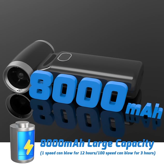 Compressed Air Duster, Electric Dust Blower, High-Speed Electric Air Duster - Image 3