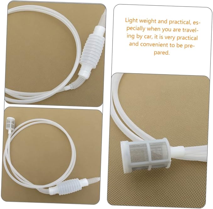 2pcs Siphon Pump Filter for Oil Water and Gas Transfer Lightweight and Portable - Image 4