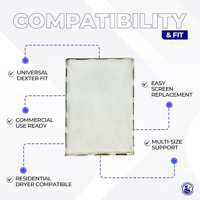 Dexter Lint Screen Replacement – Durable Frameless Dryer Lint Filters - Image 4