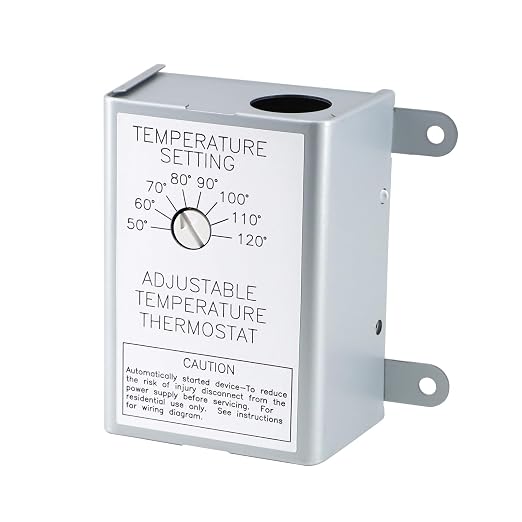 Criditpid Replacement F0510B2497 Lomanco Power Vent Attic Fan Motor & 58033 - Image 7