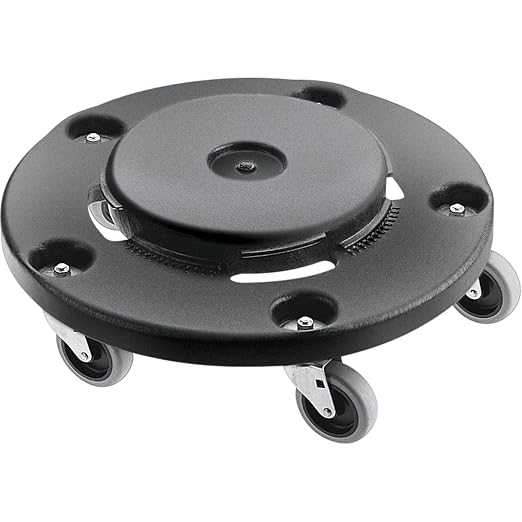 RILIDRI Replcament Casters for Brute Trash Bin Dolly Set of 10, 3-Inch Trash - Image 7
