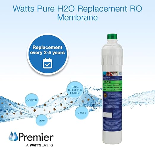 Watts Premier H2O-F16 Pure H2O 50 GPD RO Semi-Permeable Membrane Filter - Image 2