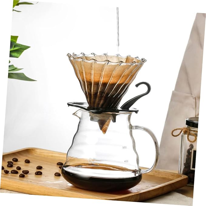 GLEAVI Manual Coffee Pot Funnel Filter Funnel Precision Strainer Safe - Image 8