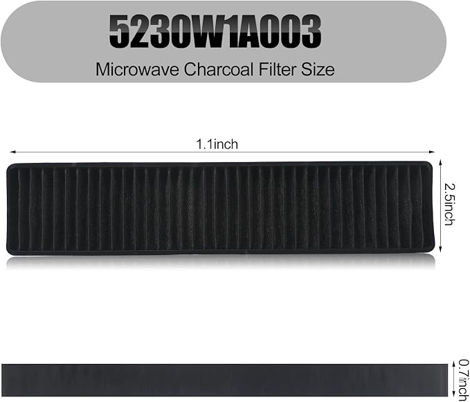3 Pack Grease Filter & Charcoal Filters Set - Image 3