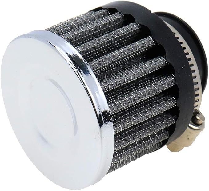 25mm Inlet Motorcycle Air Filter Replacement Cylindrical Intake Mesh Filter - Image 3