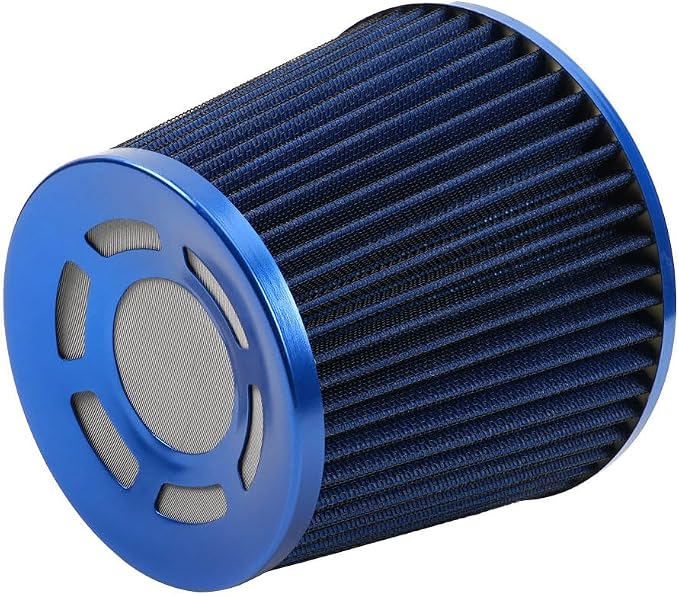 3-inch Cold Air Intake Filter 76mm, High Performance Clamp-On Engine Intake Air by MUGERACING