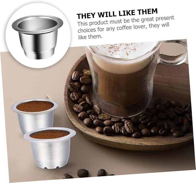 Homoyoyo 6pcs Reusable Coffee Filter Cups Compact Professional Coffee Strainers - Image 9