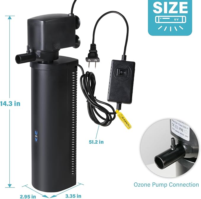 TARARIUM 600GPH Cold Plunge Small Pool Filter - Image 7