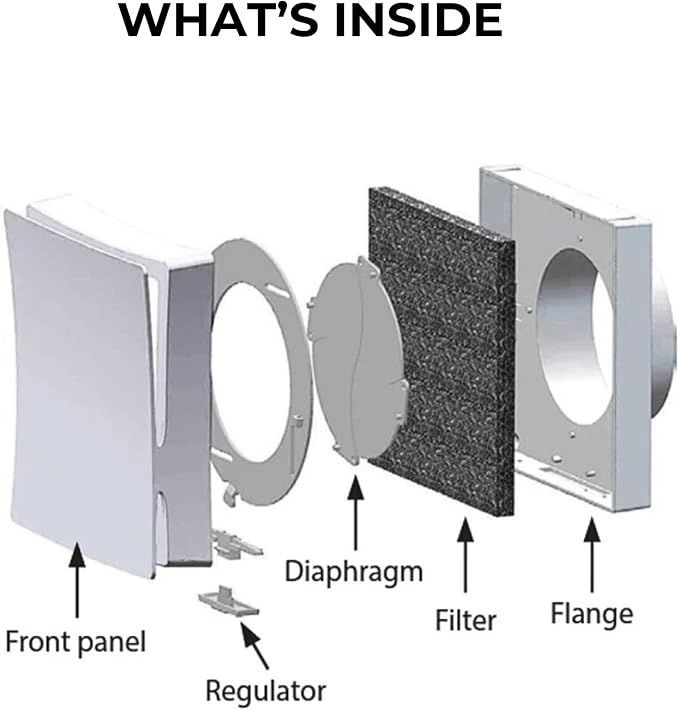 VENTS-US - PS 102- Passive Intake Wall Kit - Image 4