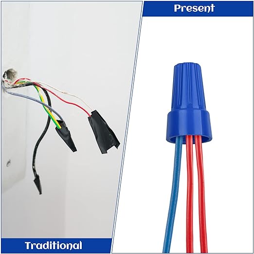 180 PCS Wire Connectors, Insulating Insert Twist Electrical Wire Connectors - Image 5