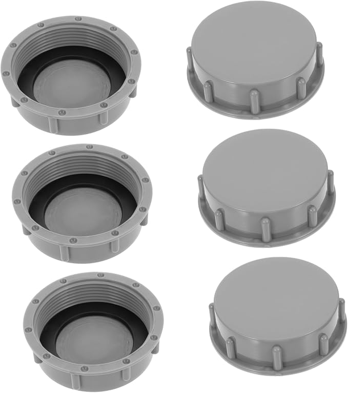 DOITOOL 18pcs Pp Pipe Caps for Drainage Caps for Waste Processing Easy by DOITOOL