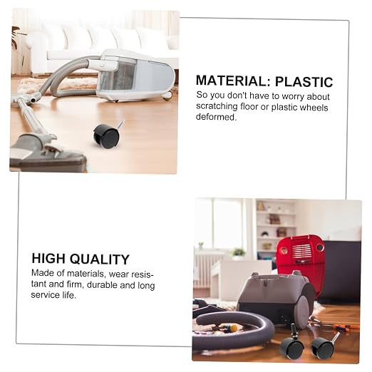 ULTECHNOVO 3pcs Plastic Caster Wheels - Image 4