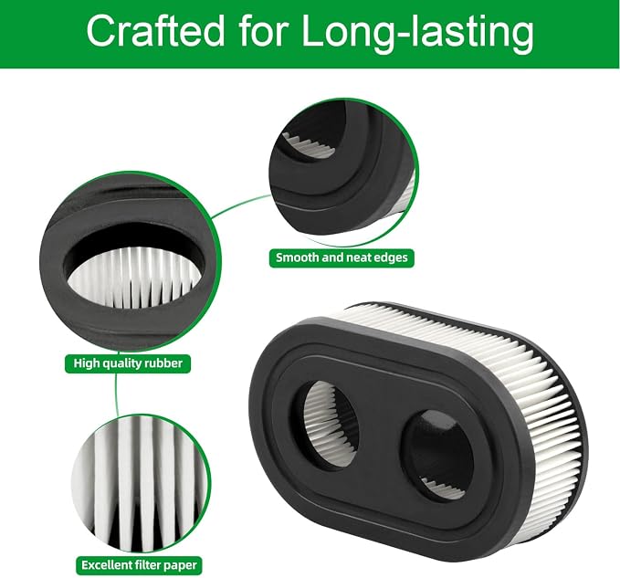 10 Pack 593260 Lawn Mower Air Filter 798452 334404 Replacement, Fit - Image 4