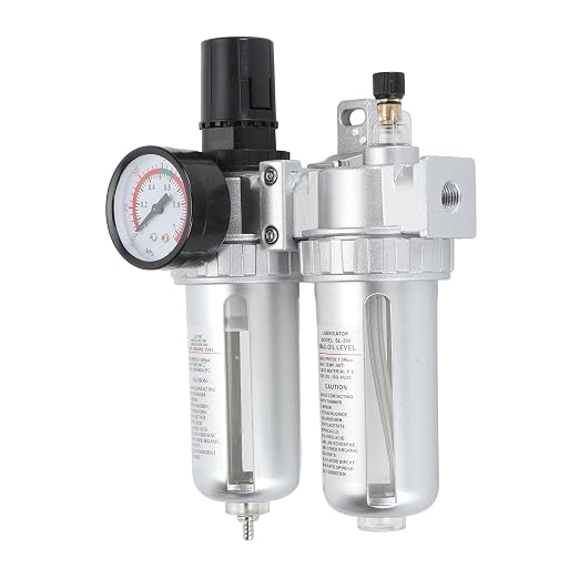 Air Filter Pressure Regulator 1/4 Inch, Compressed Air Line Filter - Image 3