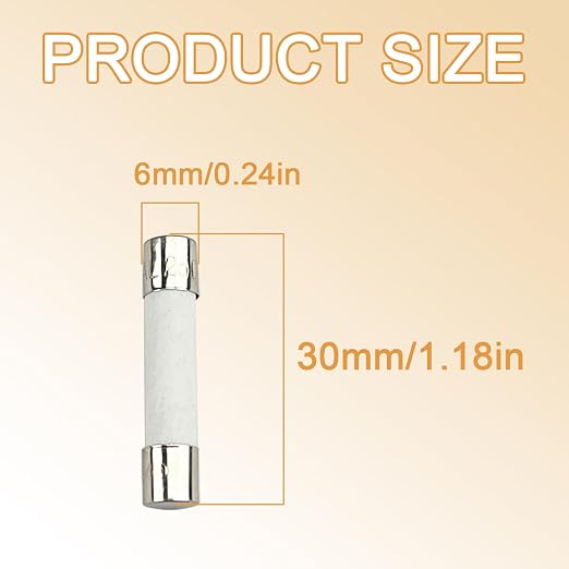 5-Pack Compatible with Dryer Thermal Fuse 125V 20A - Image 2