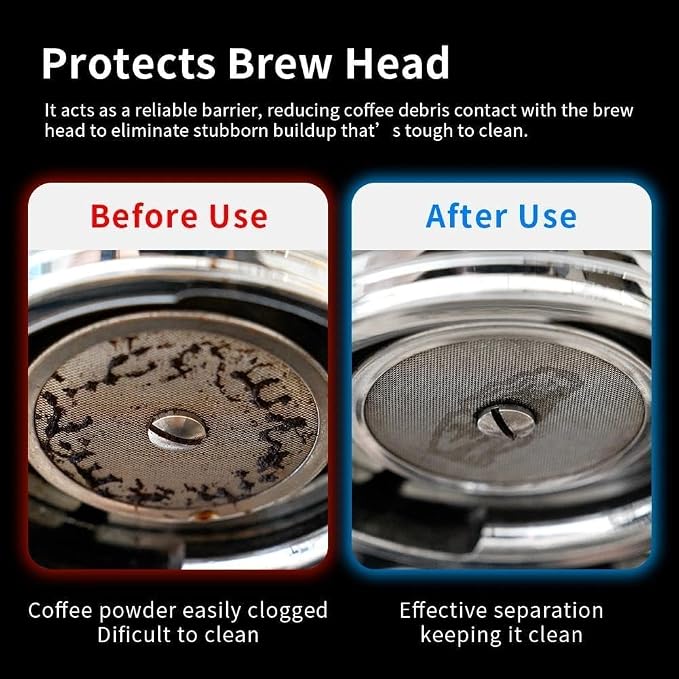 watchget 51mm Espresso Puck Screen Reusable Mesh Coffee Filter 0.8mm Thickness - Image 6