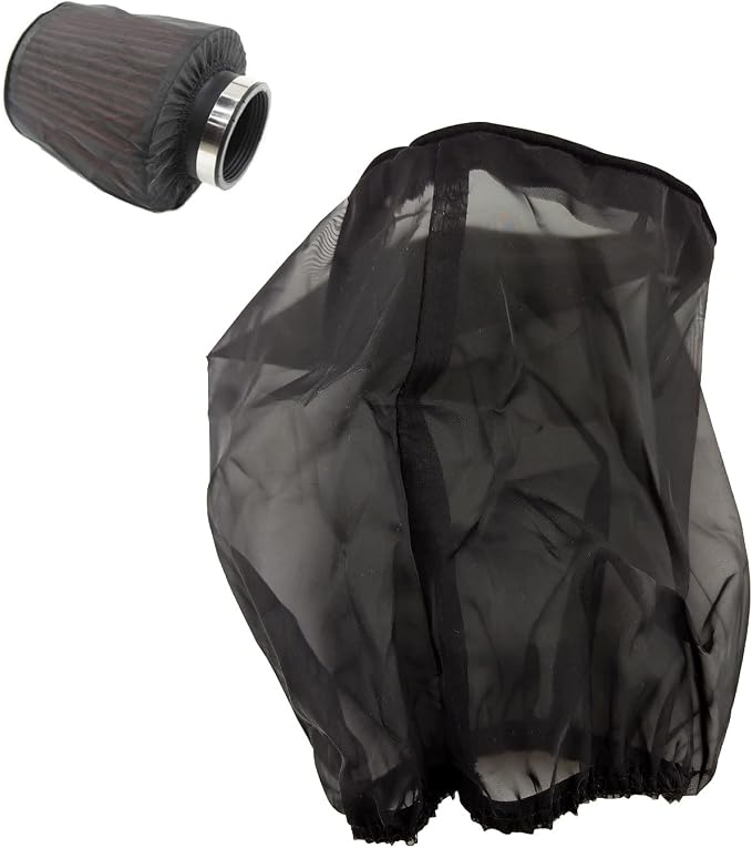 Air Filter Protective Cover, Universal Air Intake Filter Sock Cover Air Cleaner by Flylin