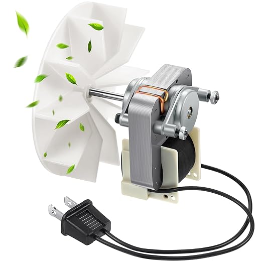 Universal Bathroom Vent Exhaust Fan Motor, 50CFM 120V Replacement Electric by Fiada