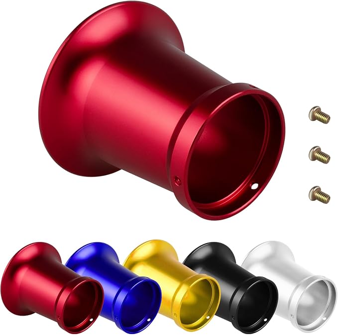 50mm Carburetor Air Filter Trumpet Velocity Stack Funnel CNC Alloy Parts Fit by enjoyyourmusic