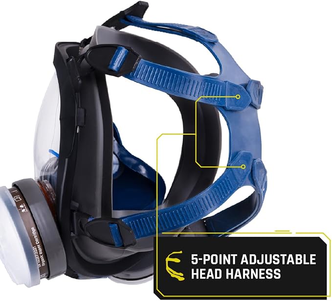Parcil Distribution Full Face Respirator Mask - Image 9
