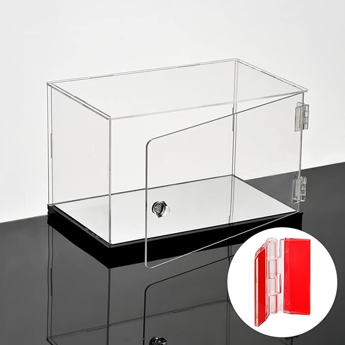 12 Pcs Acrylic Self Adhesive Small Transparent Continuous Hinge Tools - Image 5