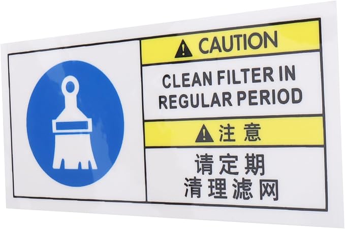 Industrial Equipment Decal Warning Label Sticker by Unknown