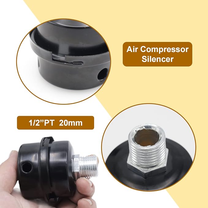 Pack of 2 Air Compressor Silencer - Image 3