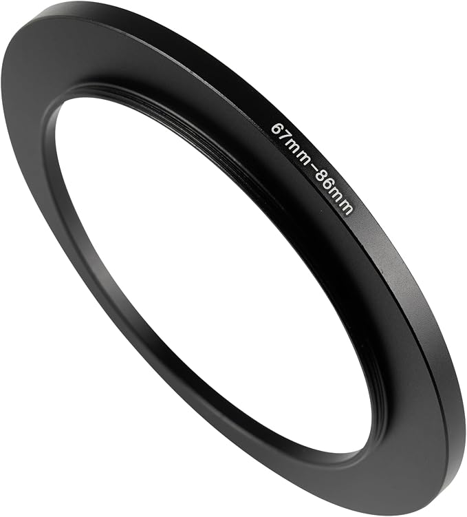67-86mm Metal Step-Up/Down Ring Adapter Compatible by Unknown