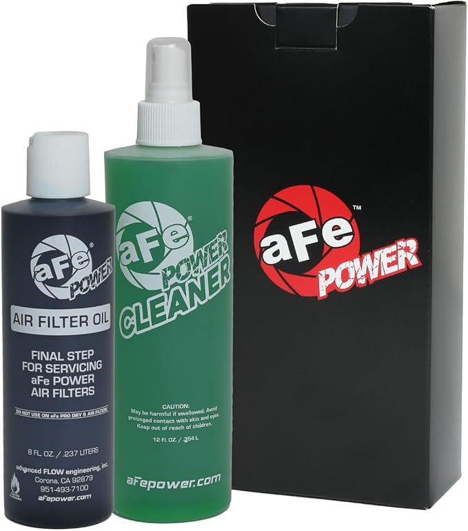 aFe Power Air Filter Restore Kit: 12oz Filter Cleaner and 8oz Squeeze Bottle by Unknown
