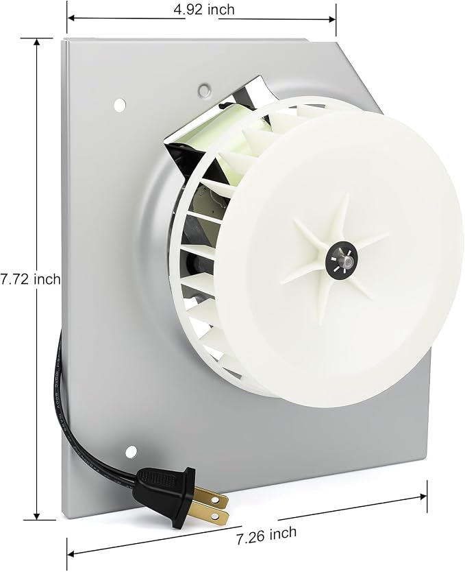 S97017646 Replacement Bathroom Exhaust Fan Motor S99080592 - Image 3